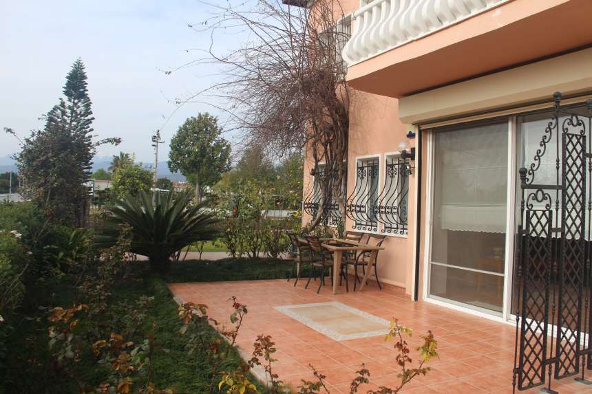 Semi-Detached Sea Front Fethiye Villa - Front terrace