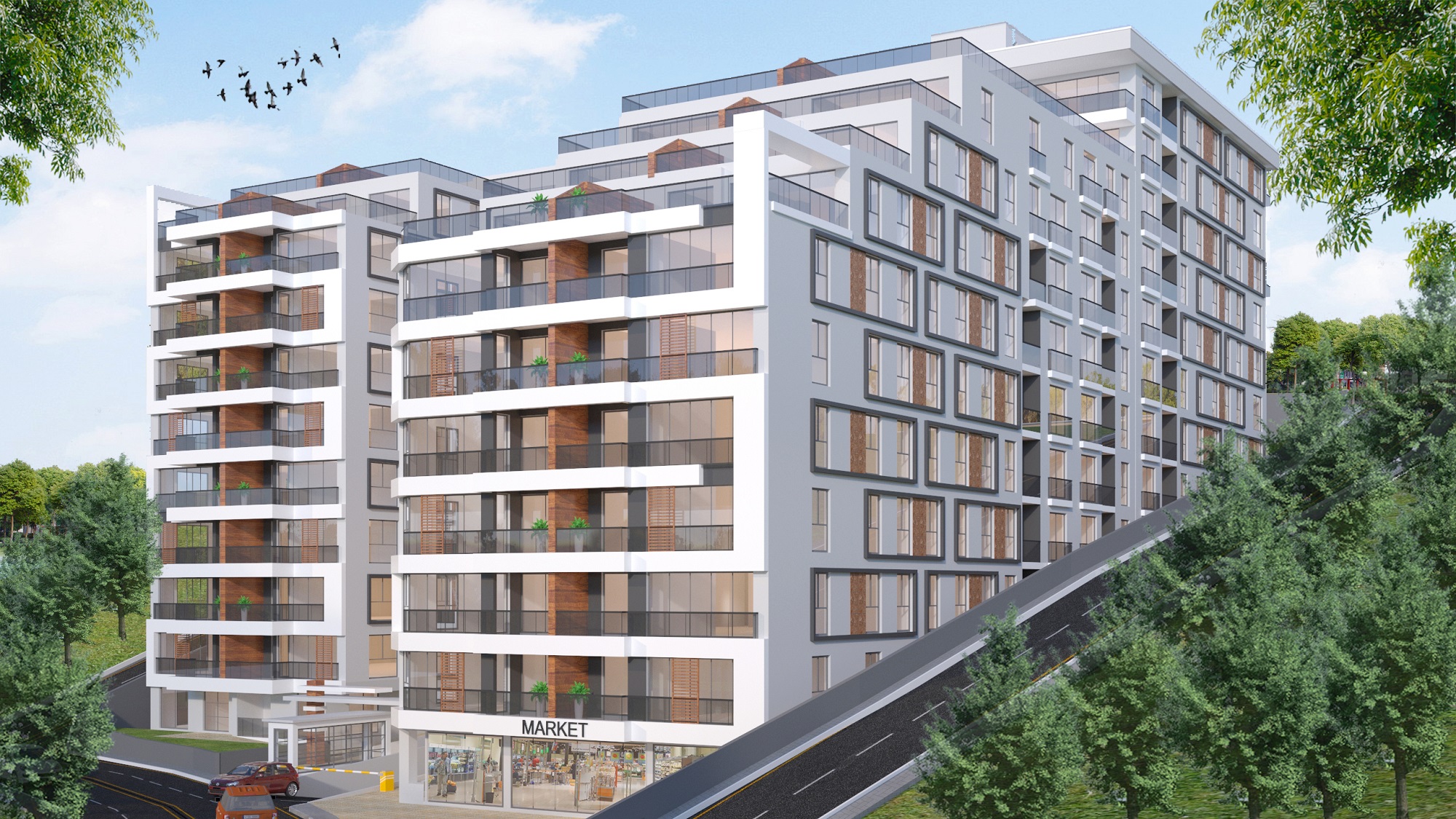 Asian Istanbul Sea & Forest View Apartments - Luxury Istanbul property