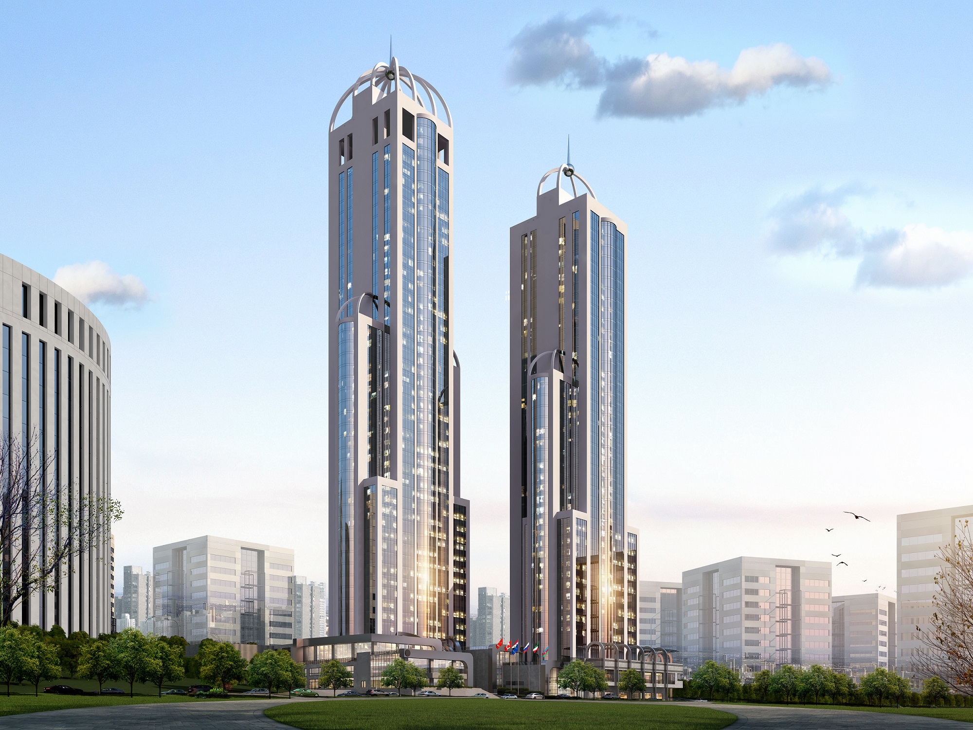 Sea View Apartments - Esenyurt Istanbul - Two glass towers