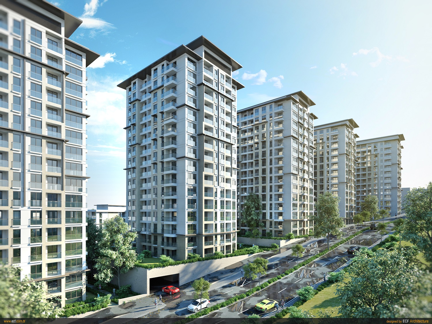 Turnkey Istanbul Nature View Apartments - Secure parking