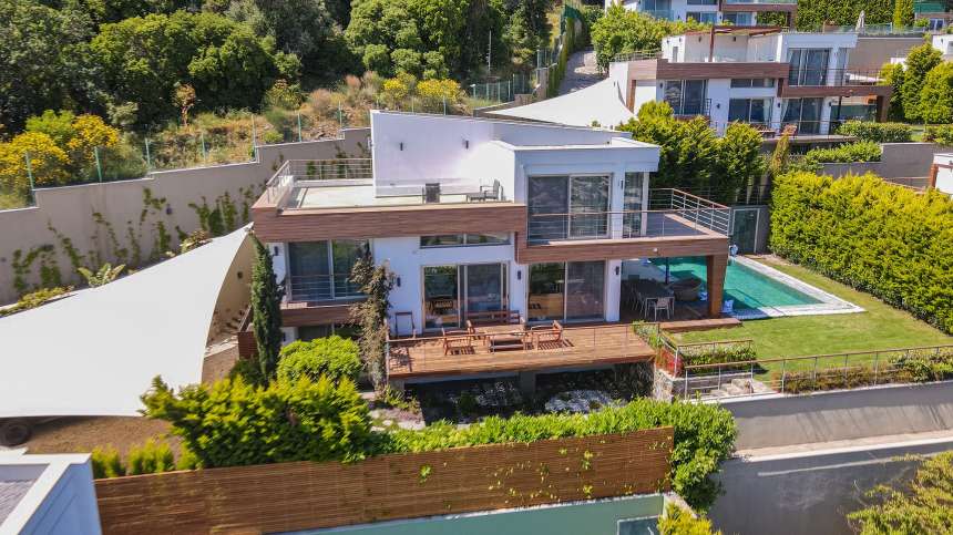 Yalikavak Sea & Marina View Villa - Large private plot