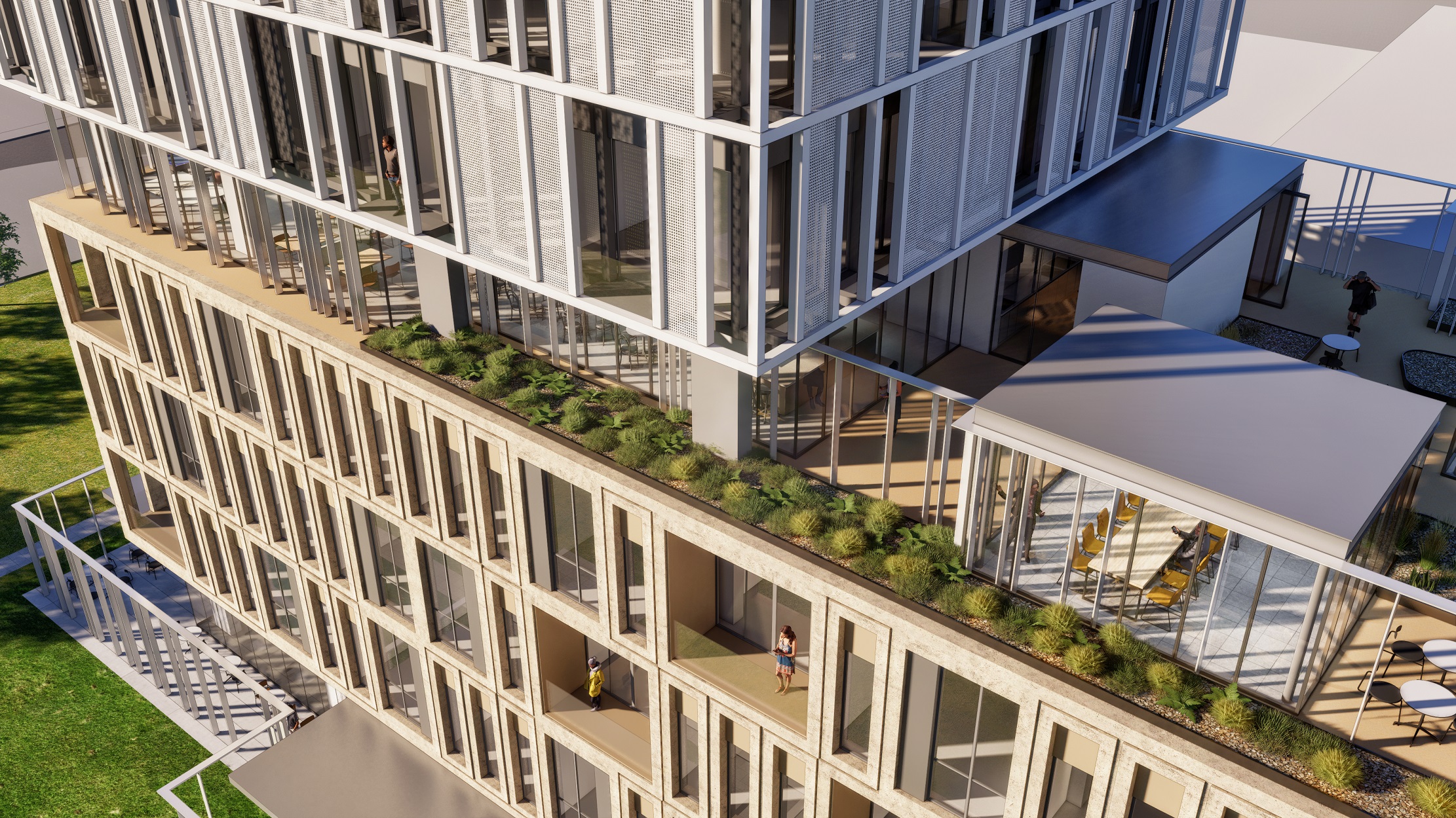 Istanbul Investment Apartments - City Centre - Garden viewing terrace