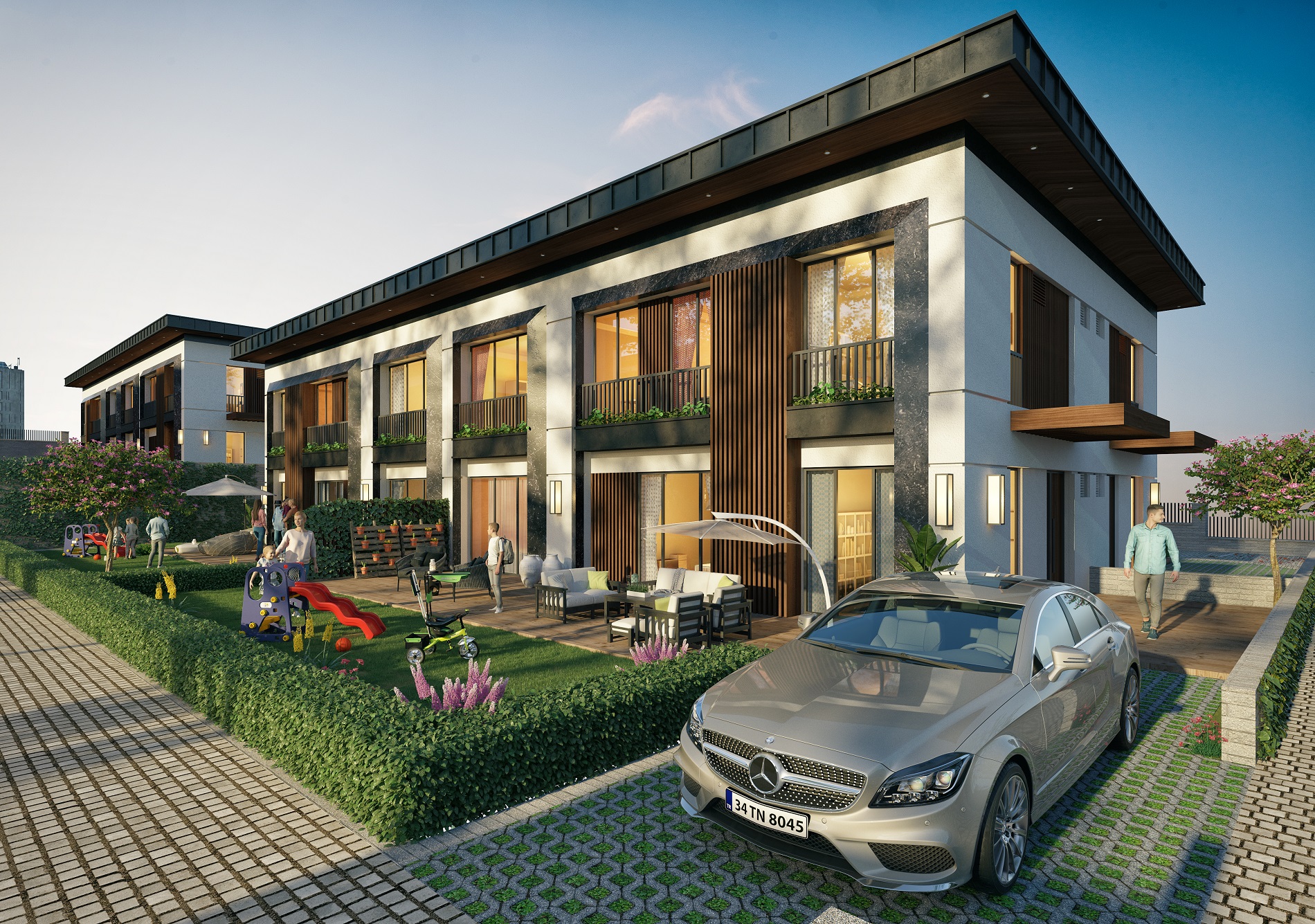Smart Home Istanbul Luxury Villas - Private parking