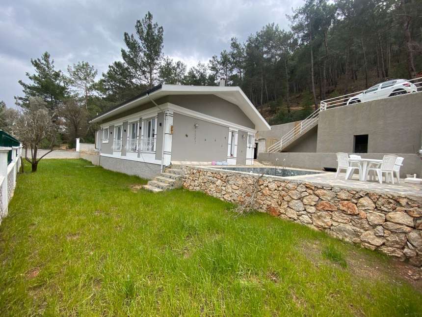 New Uzumlu Bungalow - Private Pool - Forest backdrop