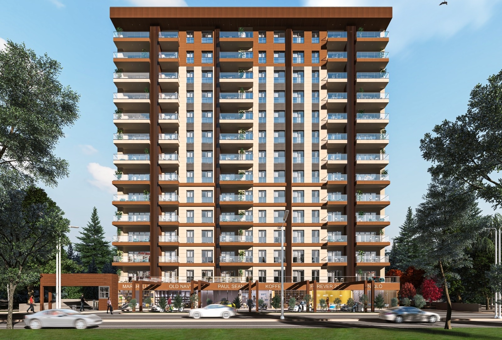 Istanbul Nature View Apartments - Eyup - One modern apartment block