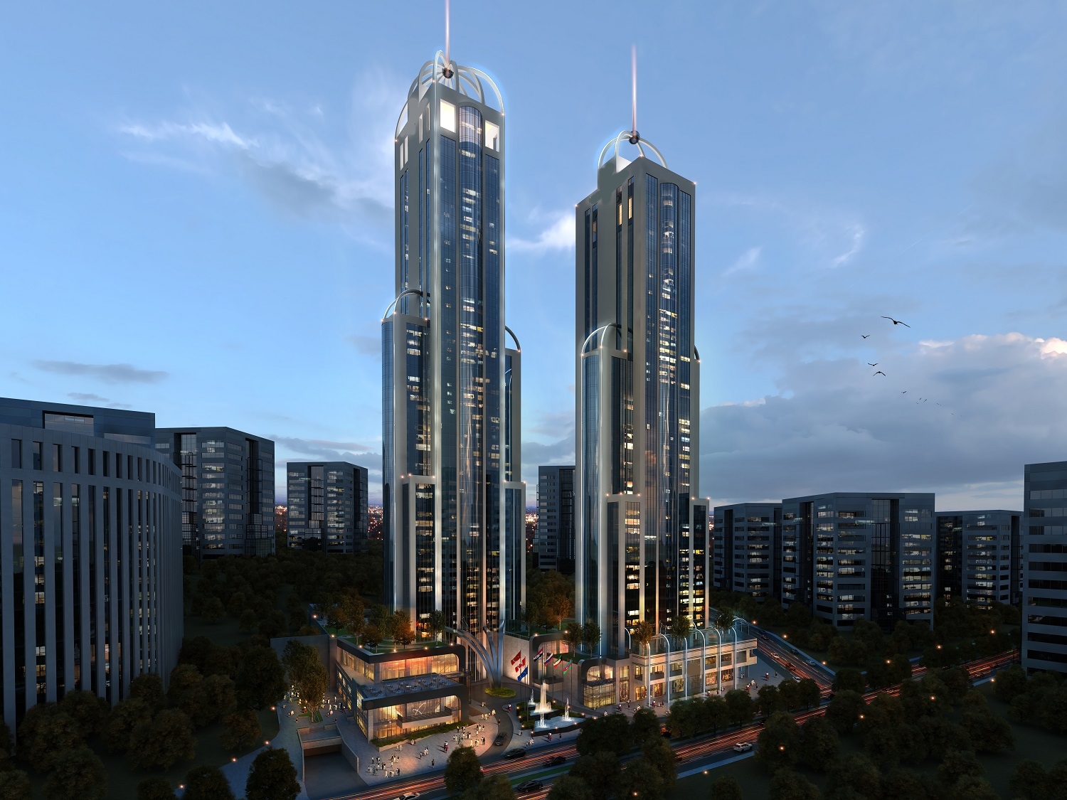 Luxury Istanbul Apartments - Sea Views - Hotel, shopping and residential complex