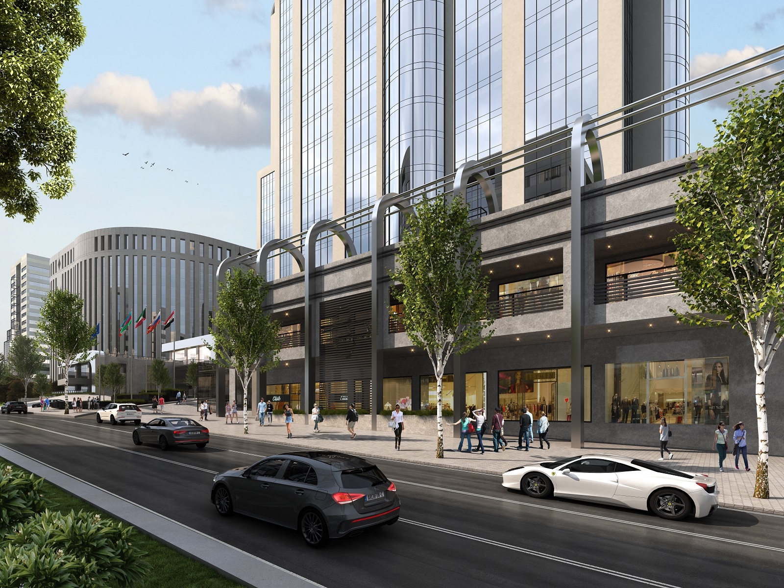 Sea View Istanbul Penthouses - Shops, cafes and restaurants