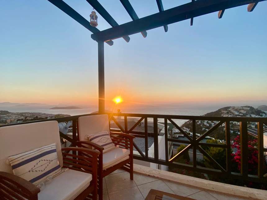 Sea View Yalikavak Villa - Sea, sunset and island views
