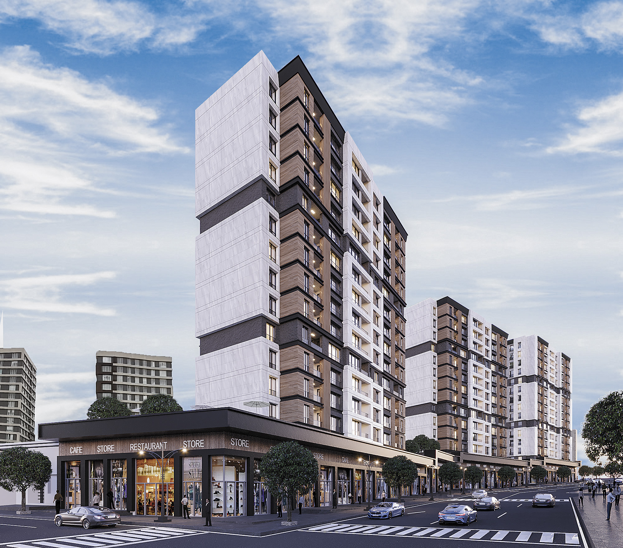Luxury Istanbul Apartments - Ideal Investment - Residential and shopping complex