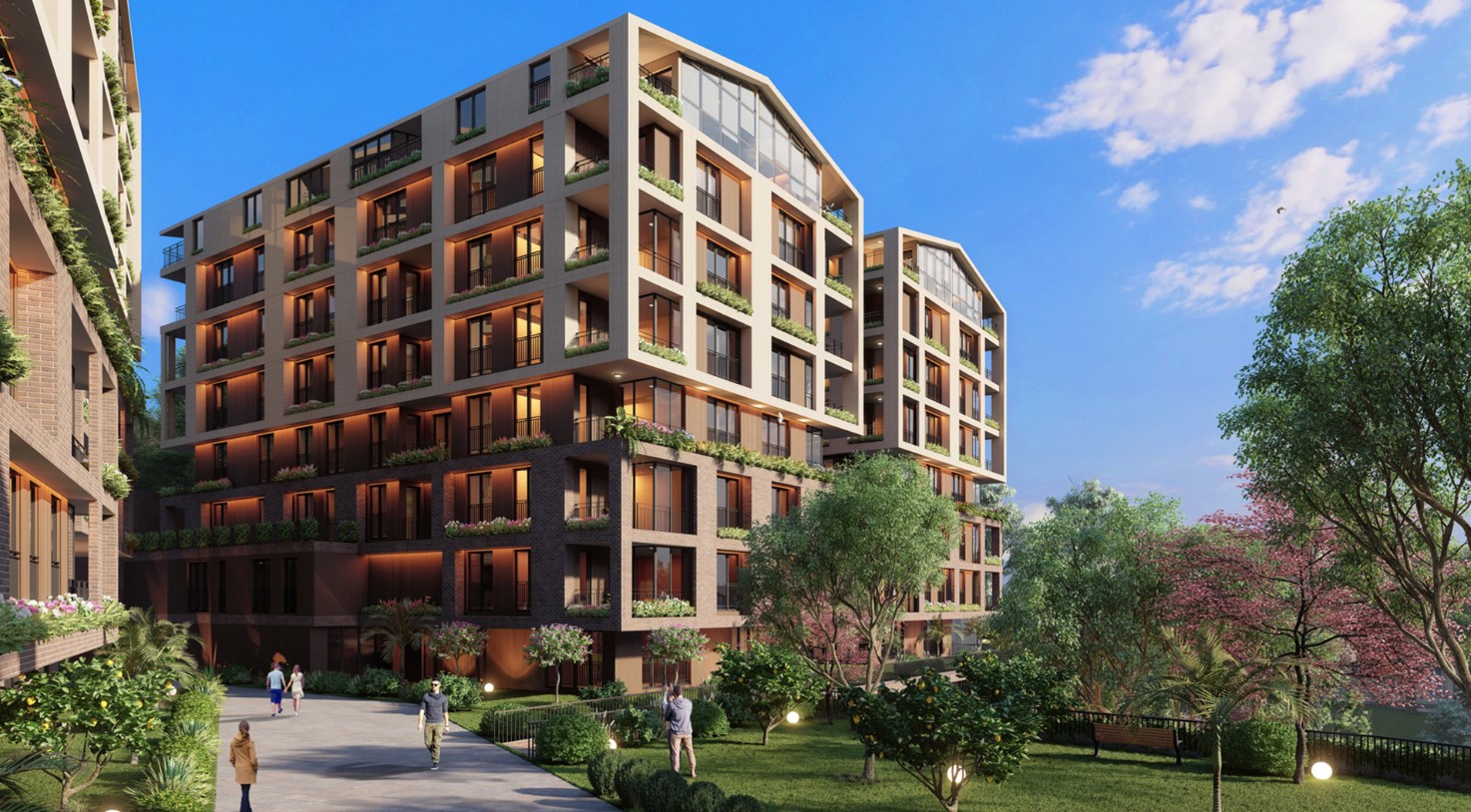 Istanbul Asia Smart Home Apartments - Low rise complex