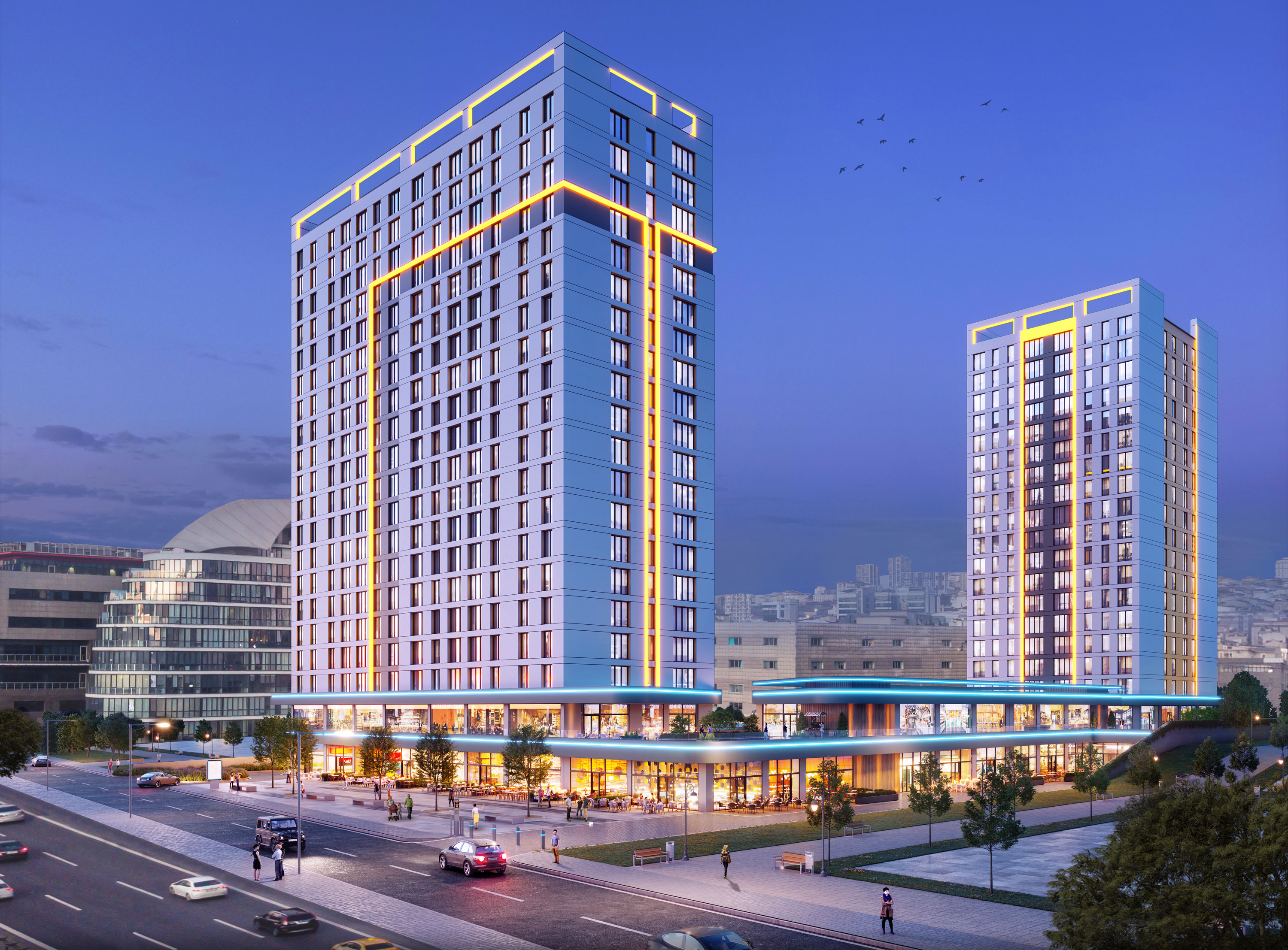 Luxury Istanbul Apartments - Bagcilar - Home office concept