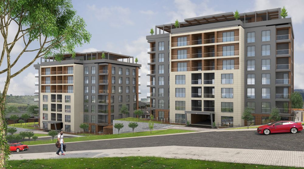 Luxury Bahcesehir Apartments - Istanbul - Two apartment blocks