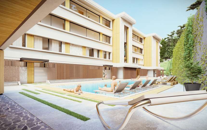 Sea View Fethiye Town Apartments - Boutique complex