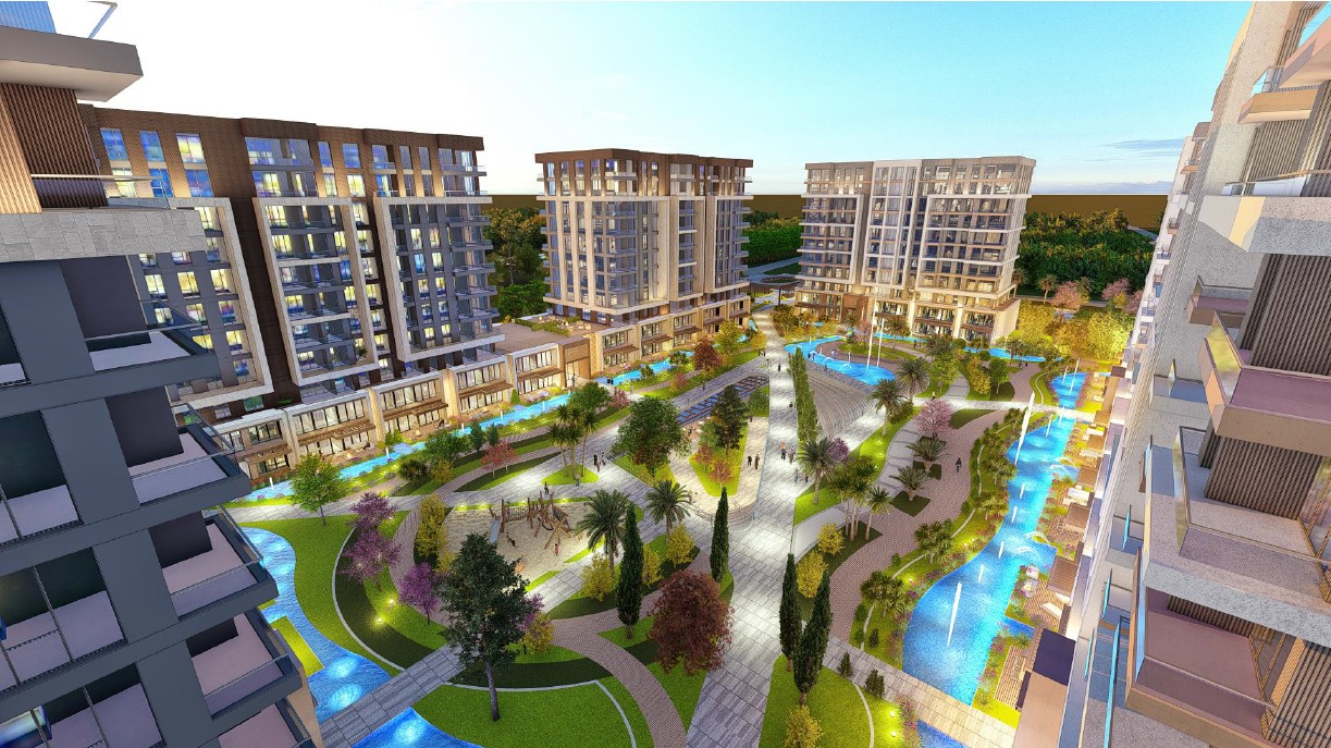 Nature View Istanbul Apartments - Basaksehir - Landscaped gardens