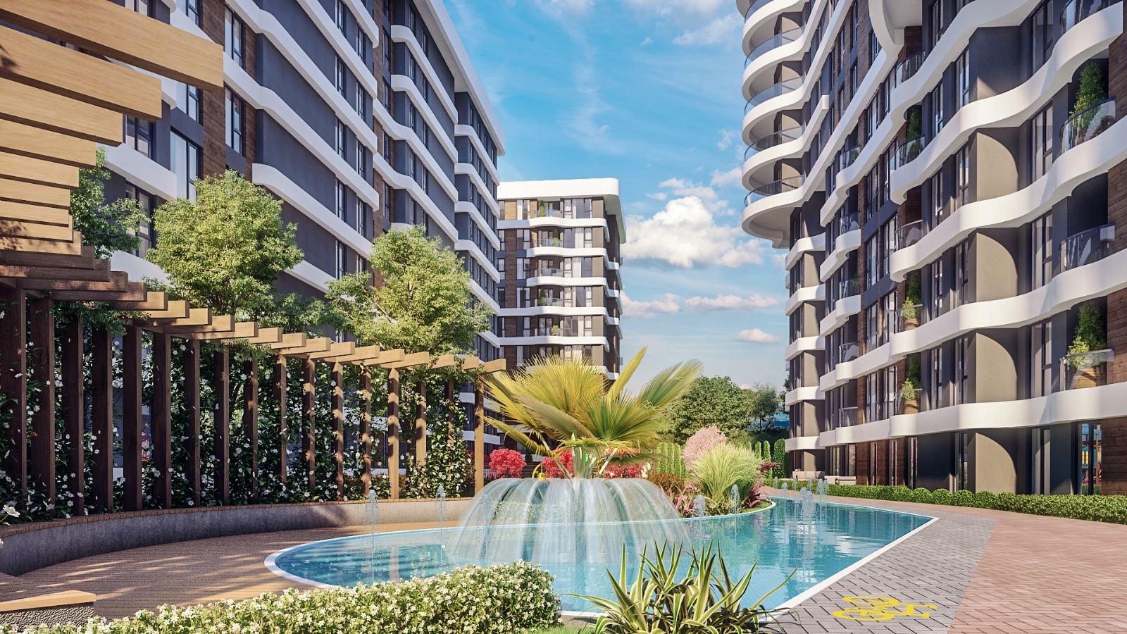 Sea View Apartments - Asian Istanbul - Water features