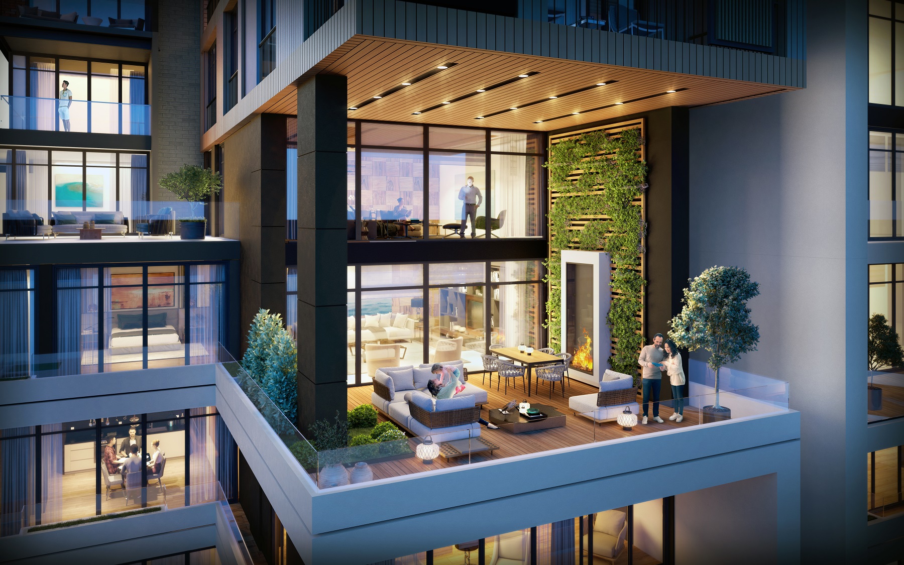 Spa Apartments In Uskudar - Asian Istanbul - Ample outdoor living space