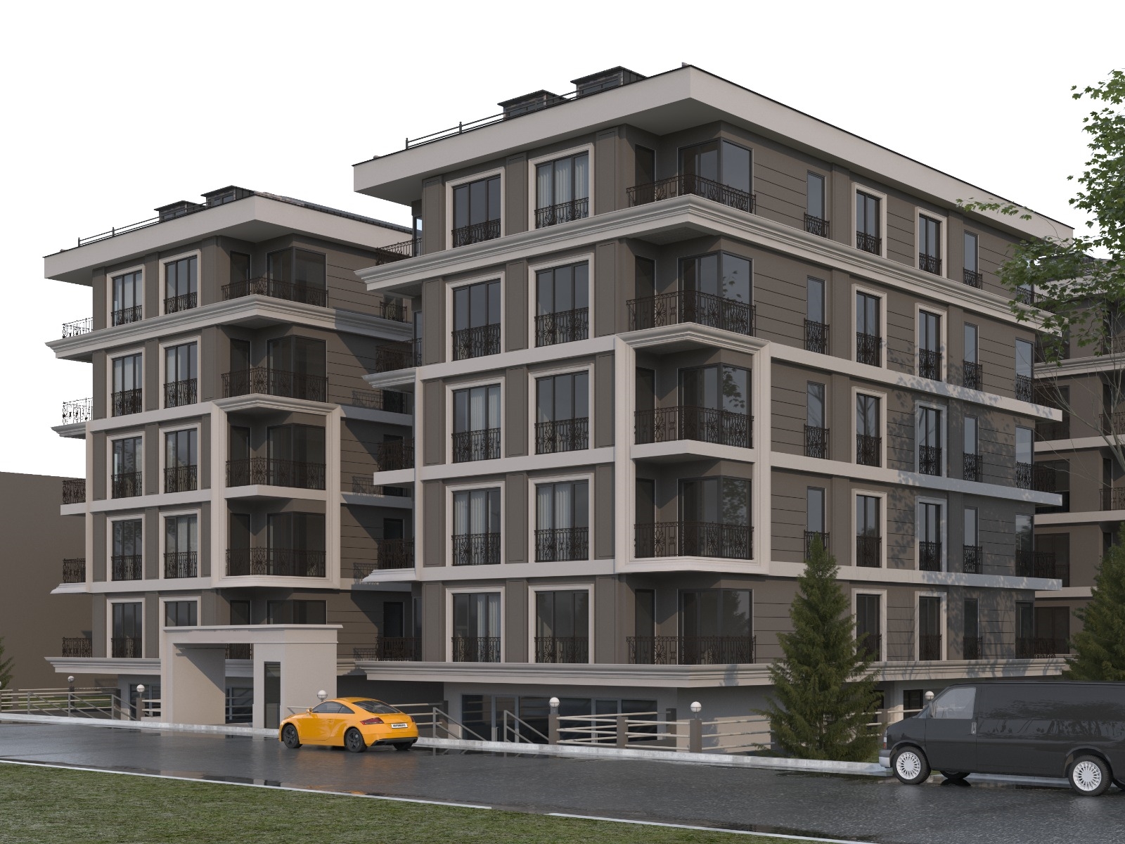 Istanbul Nature View Apartments - Walled and gated