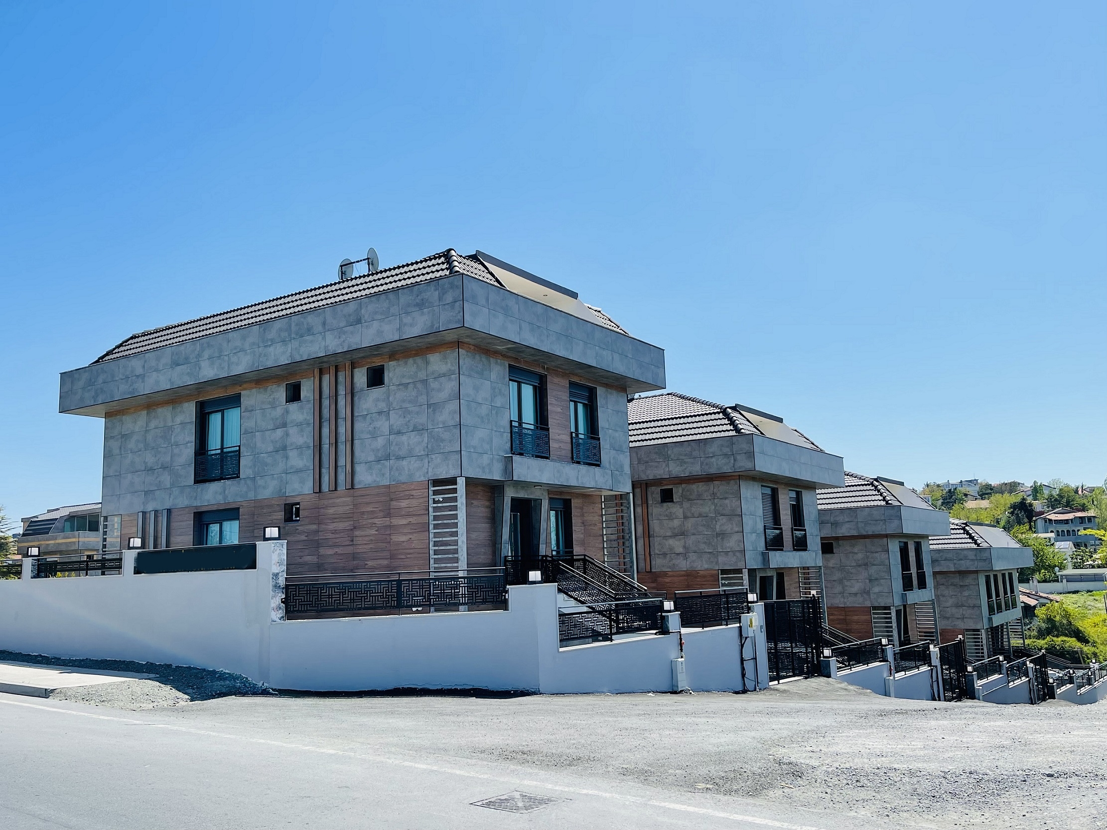 New Luxury Istanbul Sea View Villas - Private walled and gated estate