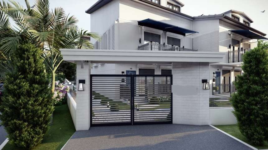 Luxury Apartments - Calis Beach, Fethiye - gated entrance