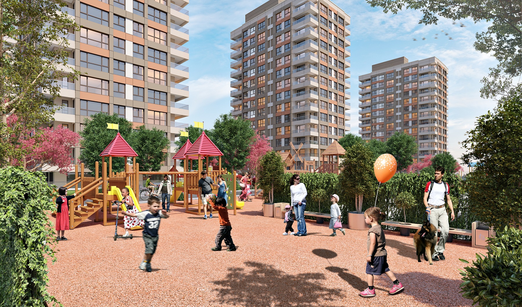 Asian Istanbul Luxury Apartments - Cekmekoy - Play area