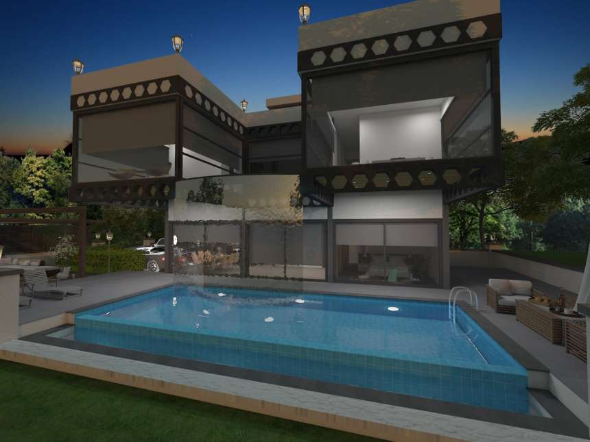 Sea View Luxury Faralya Villa - Fethiye - Off-plan Contemporary villa