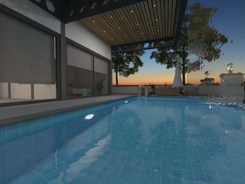 Sea View Luxury Faralya Villa - Fethiye - Large outdoor infinity pool