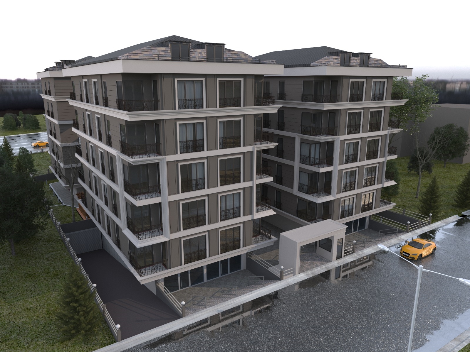 Nature View Apartments in Istanbul - Low-rise blocks