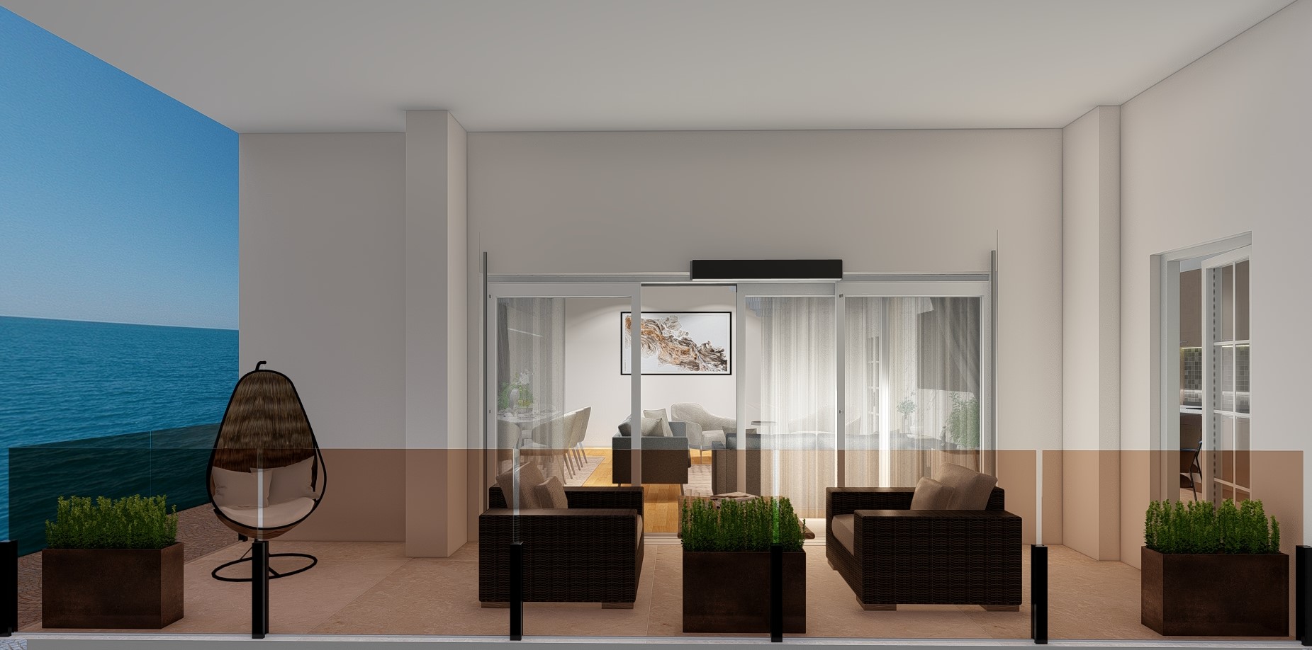 Smart Home Istanbul Apartments - Sea Views - Outdoor living close to the sea