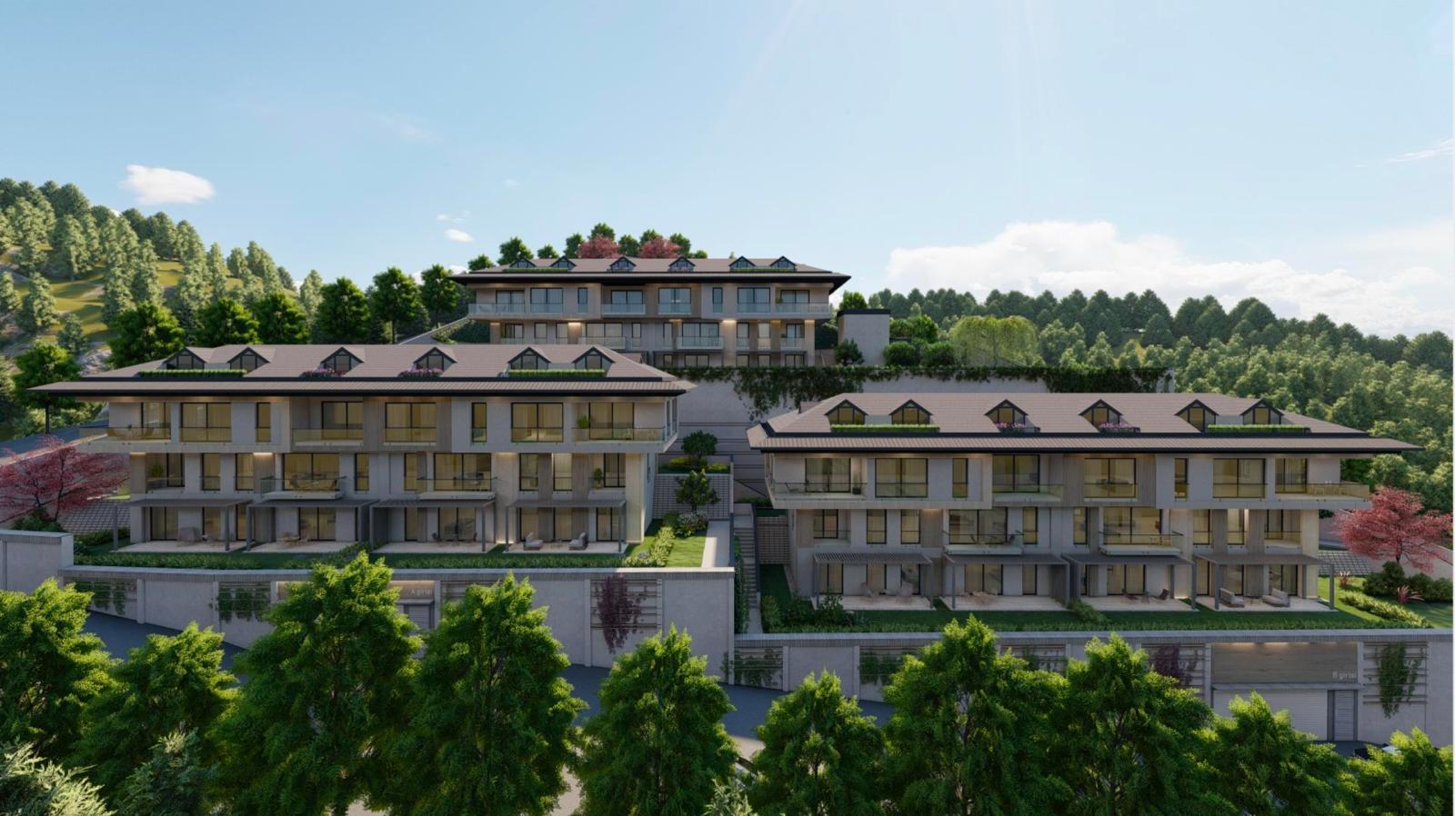 Prestigious Istanbul Boutique Apartments - Tiered boutique complex