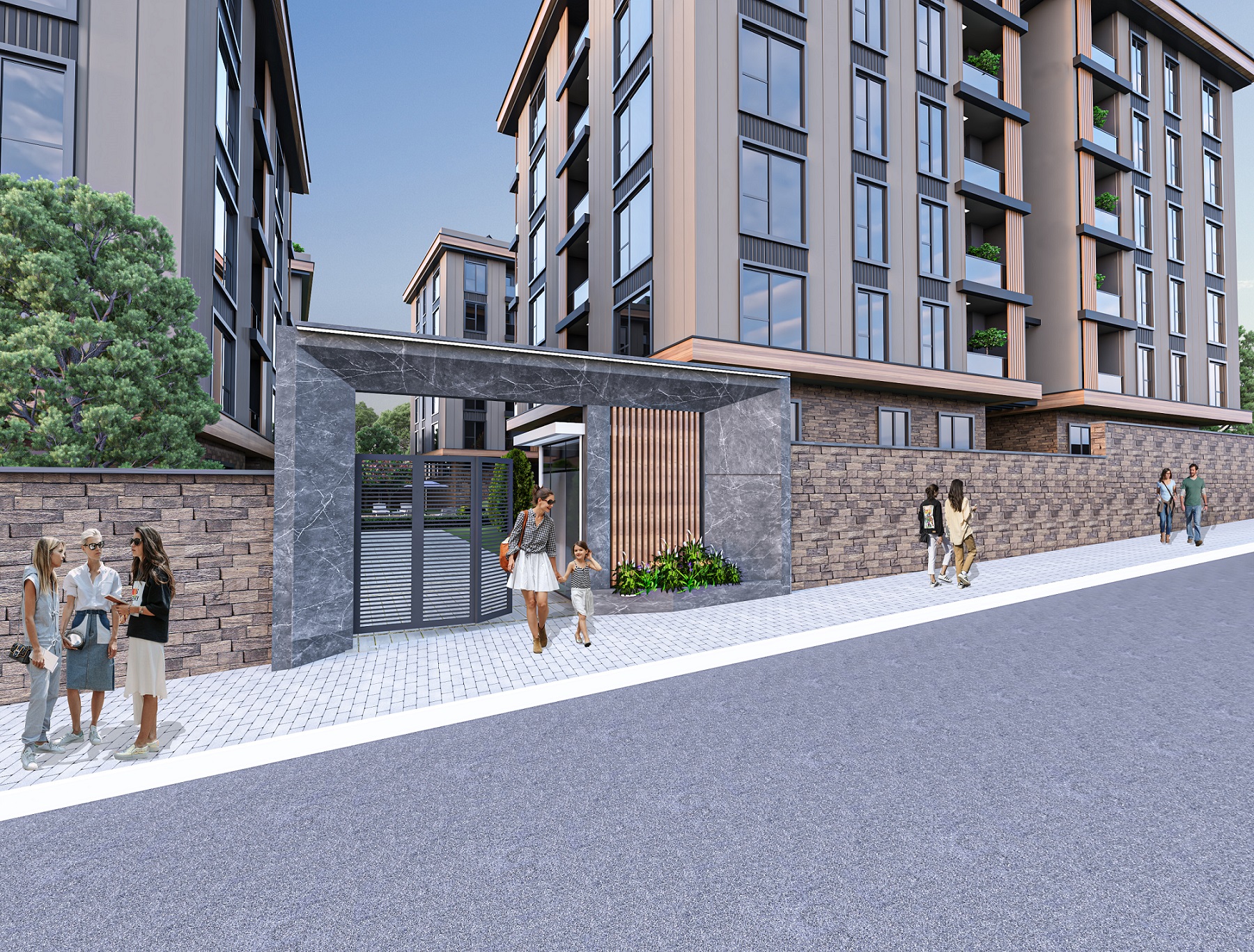 Luxury Istanbul Apartments - Near The Sea - Boutique walled and gated complex