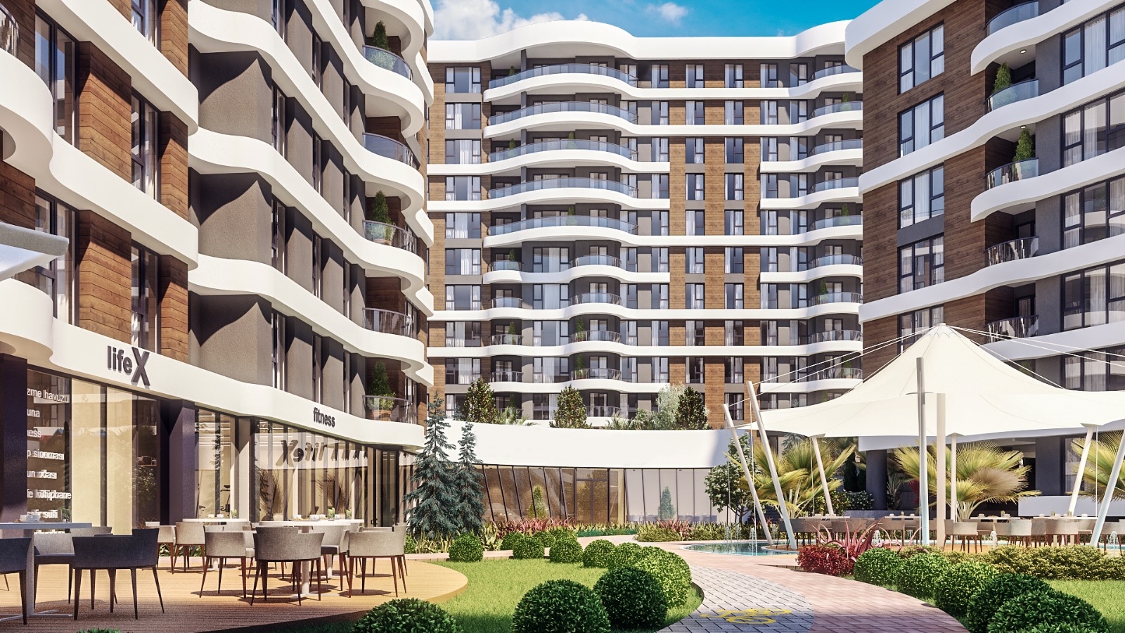Sea View Apartments in Pendik - Asian Istanbul - On-site facilities