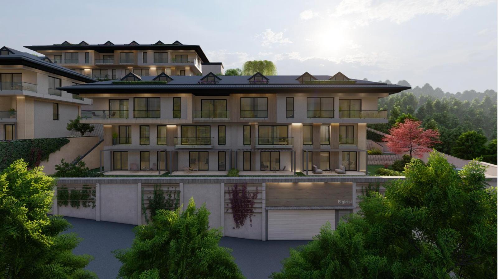 Prestigious Istanbul Forest View Apartments - Small boutique complex