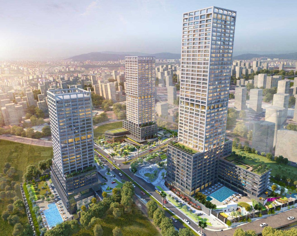 Luxury Asian Istanbul Apartments - Atasehir - Sea views from the 18th floors