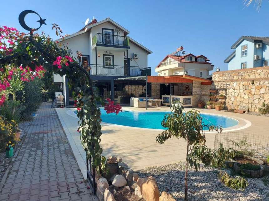 Traditional-Ovacık-Villa-for-Sale-Large Garden