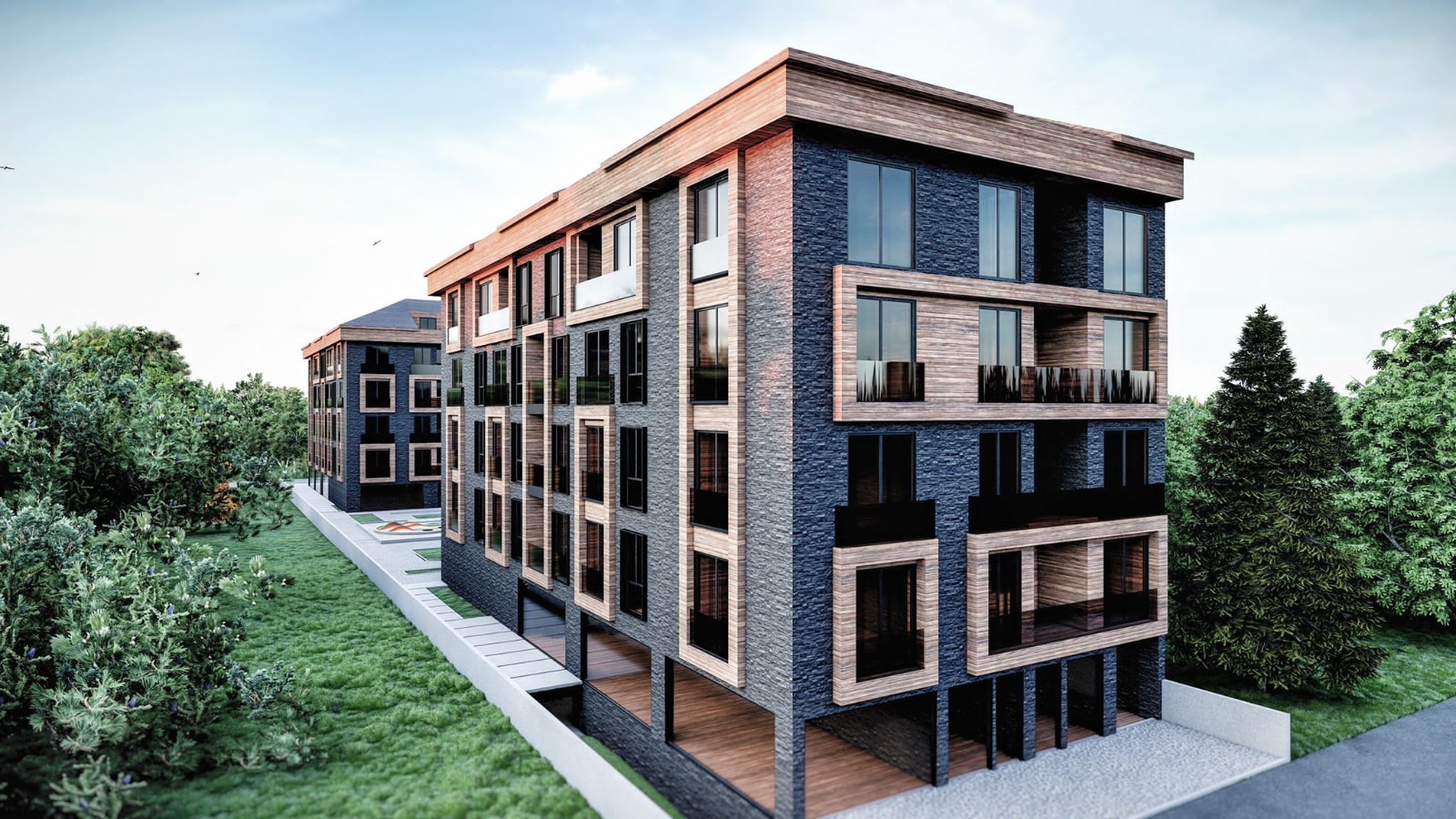 Off-Plan Istanbul Apartments For Sale - Green Nature Landscape