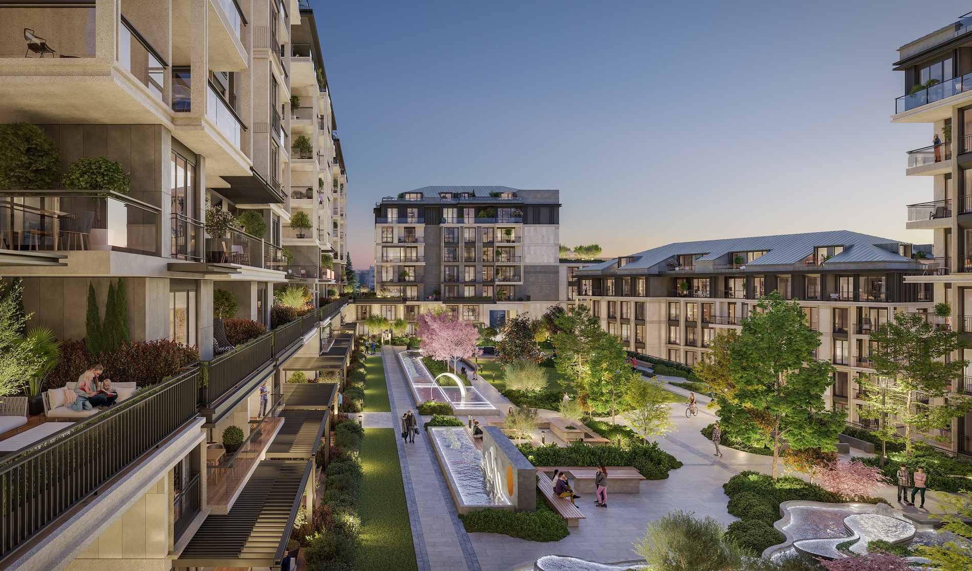 Luxury Istanbul Property For Sale - Besiktas Balcony Views