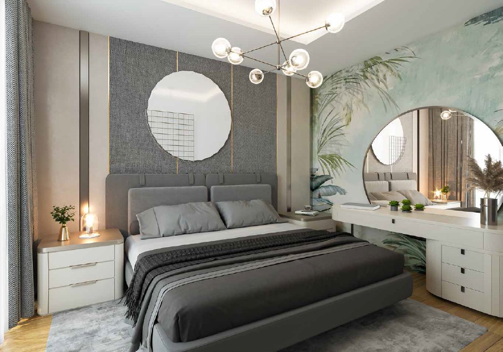 	 Istanbul Central Apartments - Maslak Spacious Bedrooms