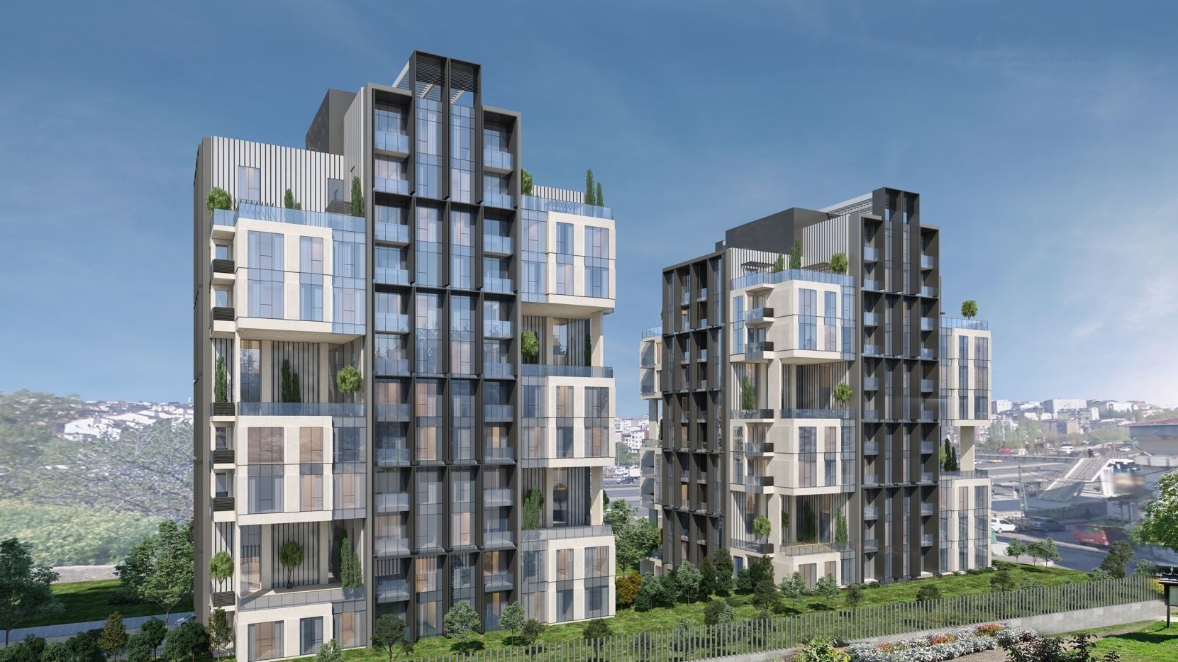 	 Prestigious Istanbul Apartments - Off-Plan- Complex Outlook