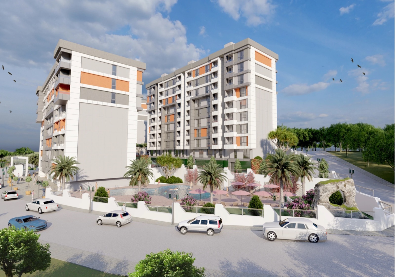 Asian Istanbul Sea View Apartments - Maltepe Complex View