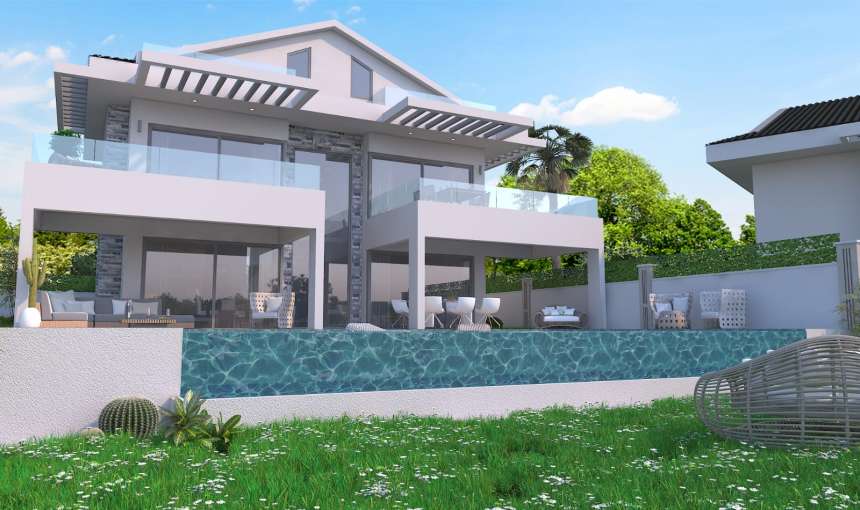 Off-Plan Detached Villas in Fethiye - Vast Outdoor Living Area