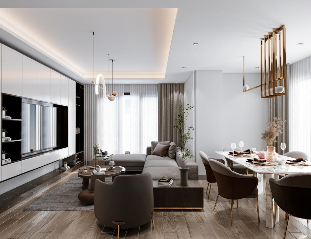 	 Istanbul Kucukcekmece Apartments - Spacious Living Areas