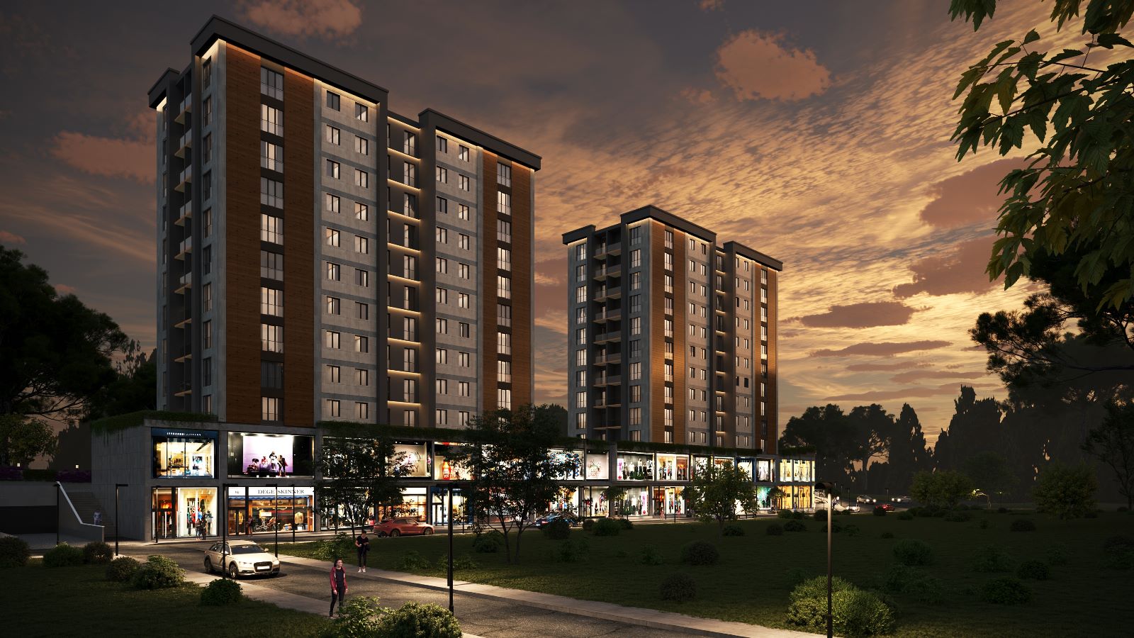 Istanbul Bagcilar Apartments For Sale - Landscape Views-4
