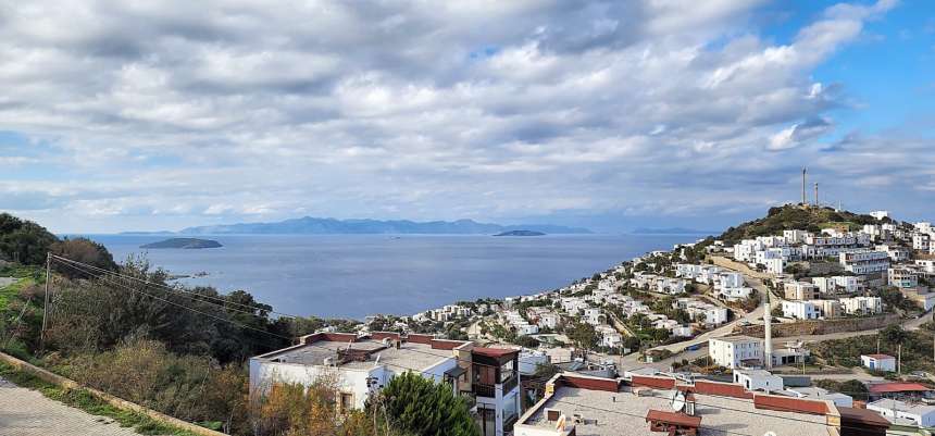 Sea View Gumusluk Villa-Amazing View