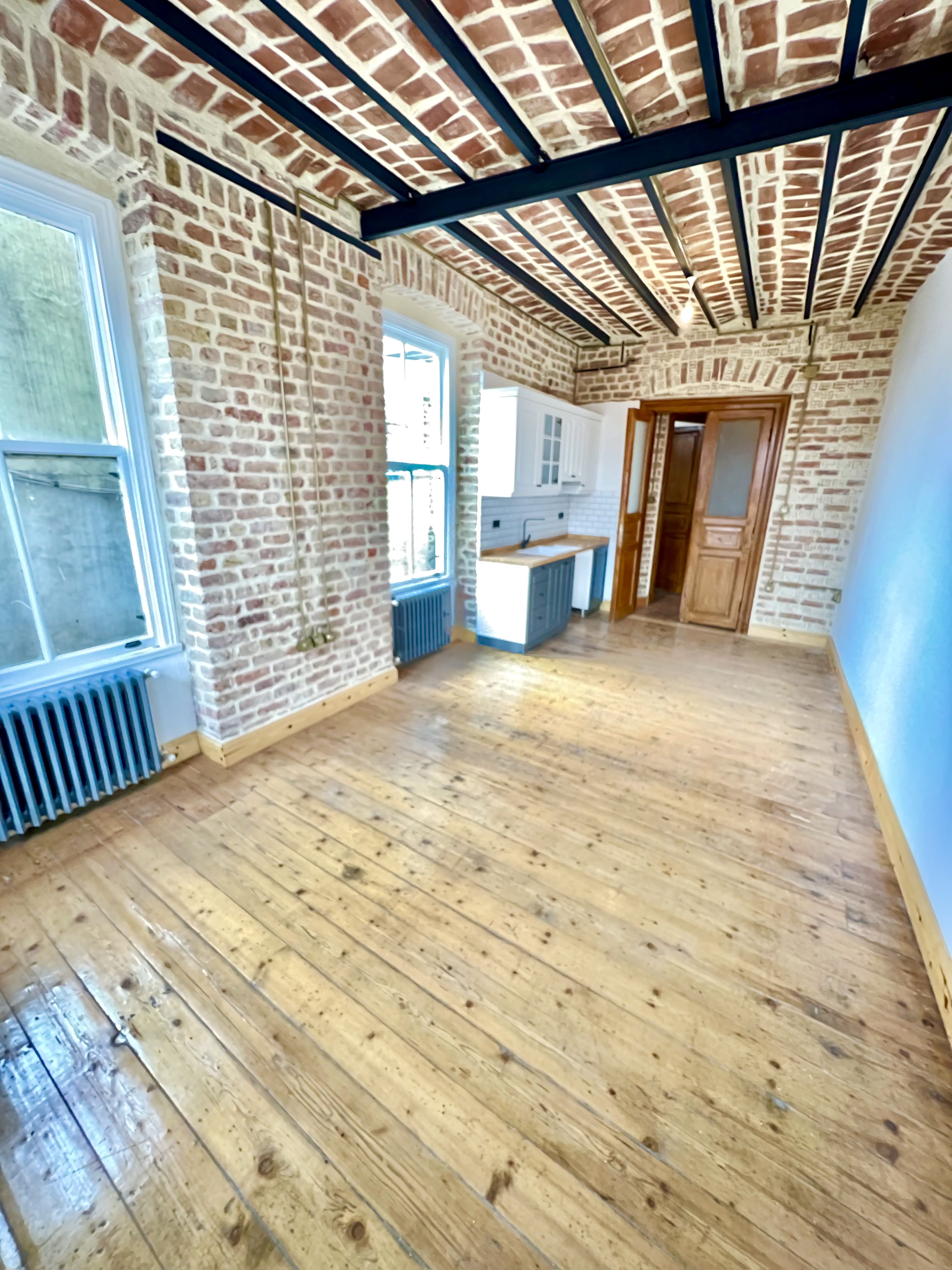 	 Istanbul Galata Tower Apartment For Sale - Renovated Interiors