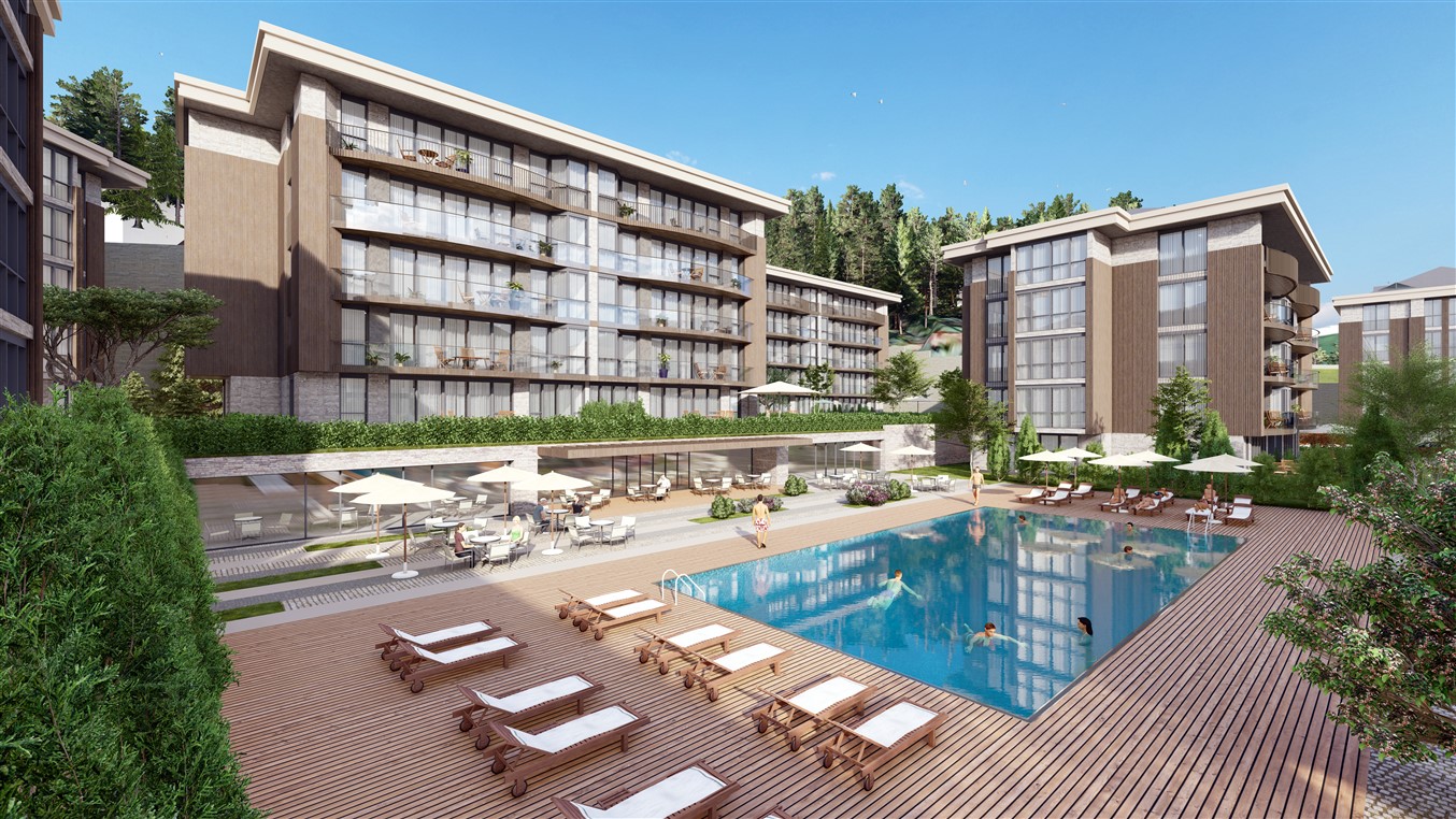 Asian Istanbul Apartments Beykoz - Outdoor Pool Areas