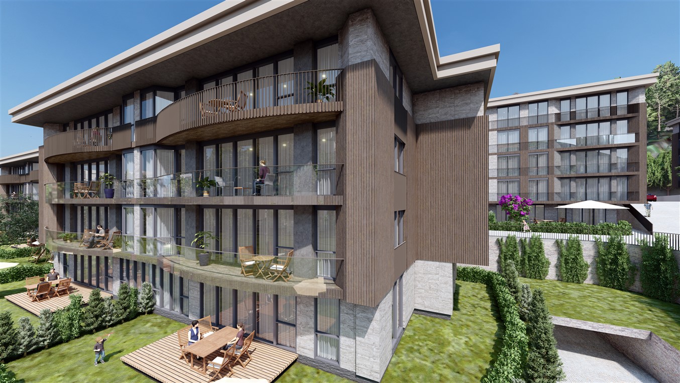 Asian Istanbul Apartments Beykoz - Elite low-rise complex
