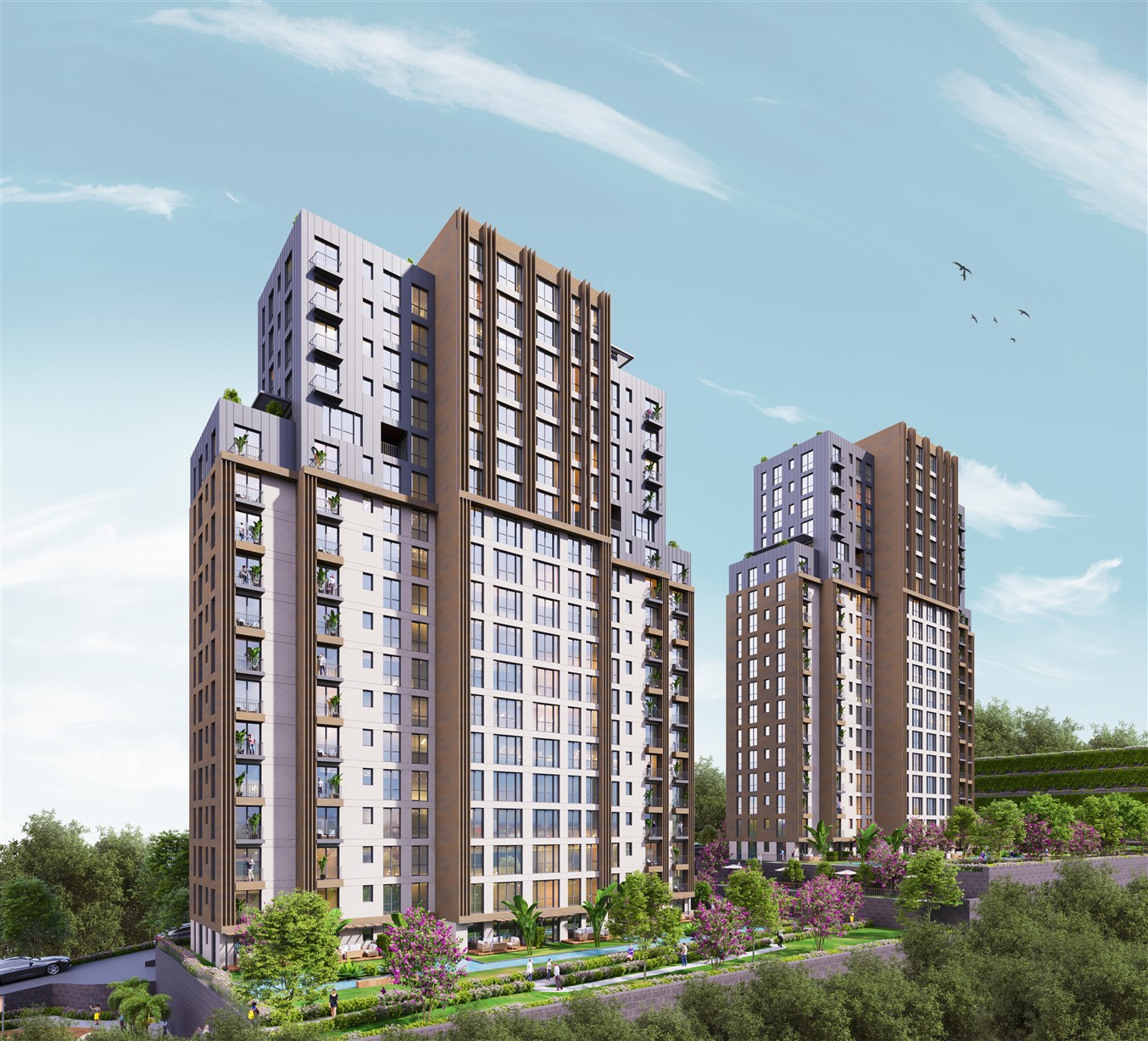 Luxury Apartment in Istanbul Asia - Sea Views - Stylish Designed Apartments