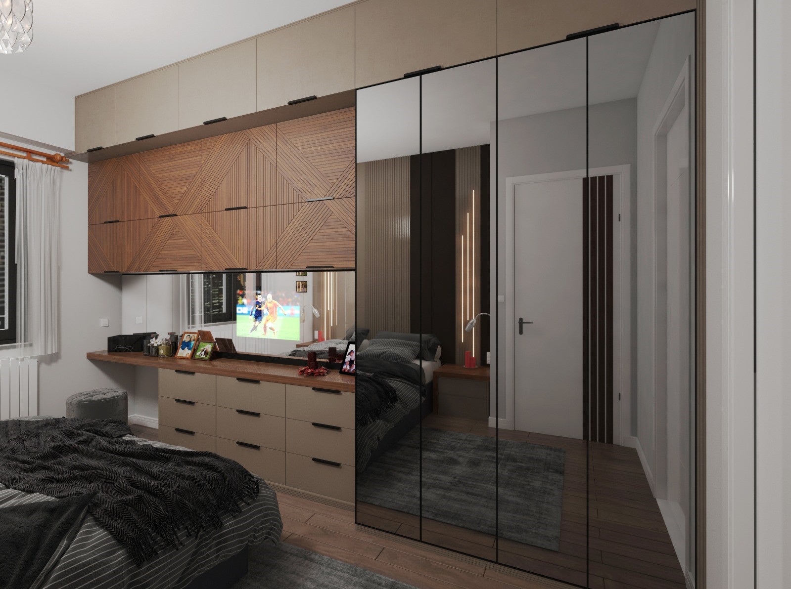 Luxury Florya Off-Plan Apartments Istanbul - Modern Bedrooms