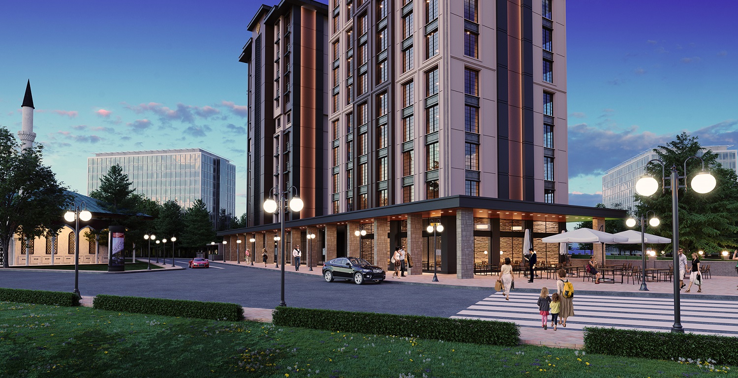 City Centre Istanbul Luxury Apartments - Modern Access Roads