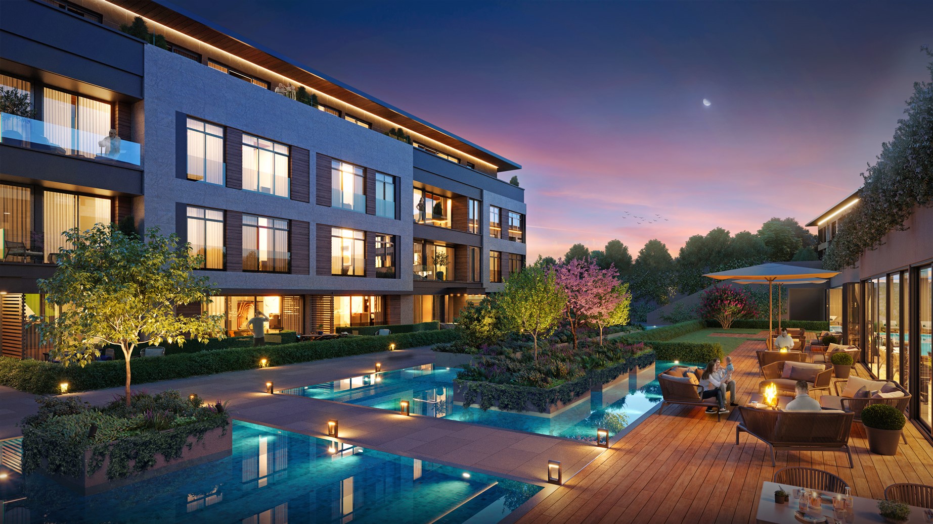 Off-Plan Residences in Zeytinburnu-Landscaped Gardens